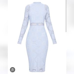 Pretty Little Thing - Lace Longsleeve Dress - Size 6